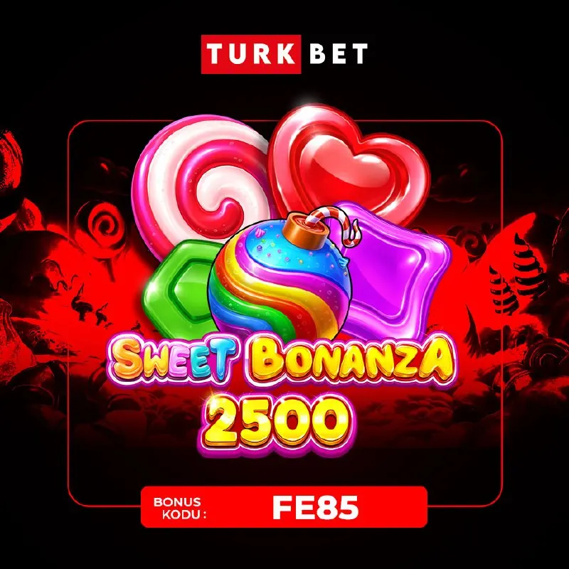 🍬100 FREE SPIN 🍬 💰 2000 TL ve üzeri yatırımını yap, kodu gir ve Sweet Bonanza 2500…
