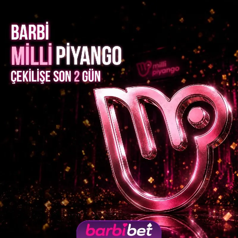 😃 #BARBİBET & MİLLİ PİYANGO İŞ BİRLİĞİYLE; 🔥 500₺ YATIRIM 😊 1 BİLET HAKKI ✅ Üstelik…