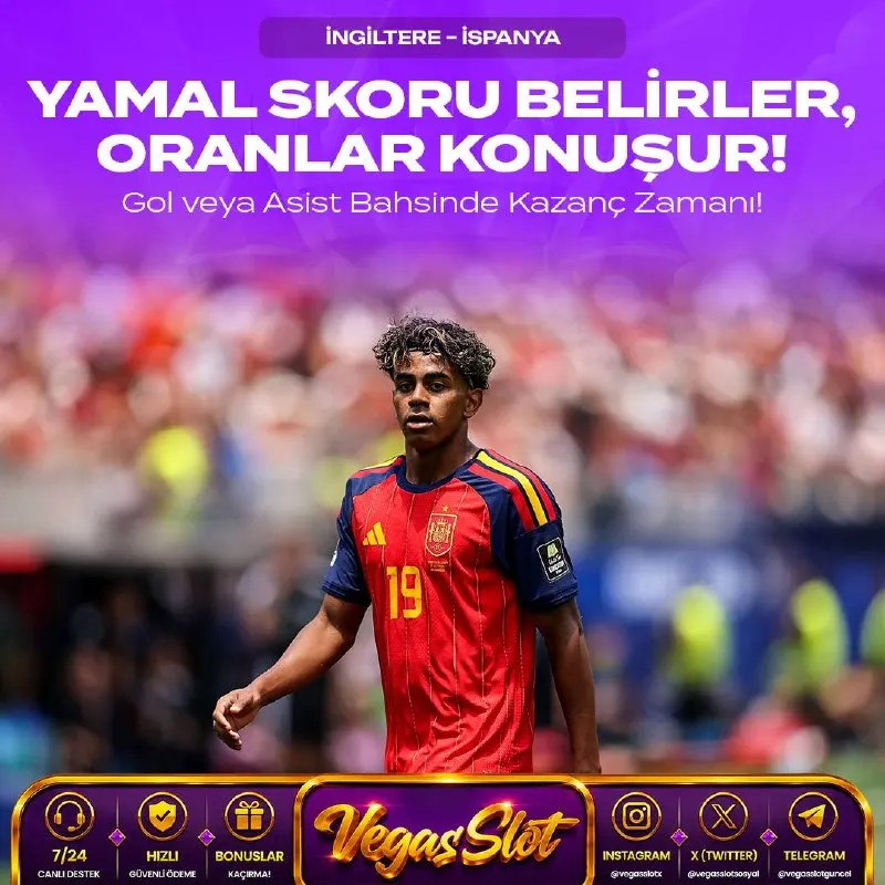 🥰🥰🥰🥰🥰🥰🥰🥰🥰🥰 İngiltere 🆚 İspanya ⚽️ Yamal gol veya Asisst yapar! Özel Dev Oranıyla…