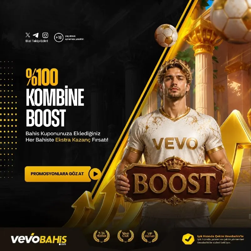 🔥 %100’E VARAN KOMBİNE BOOST! Kombinen büyüdükçe boost’un da büyüsün! 🚀 Kuponuna…