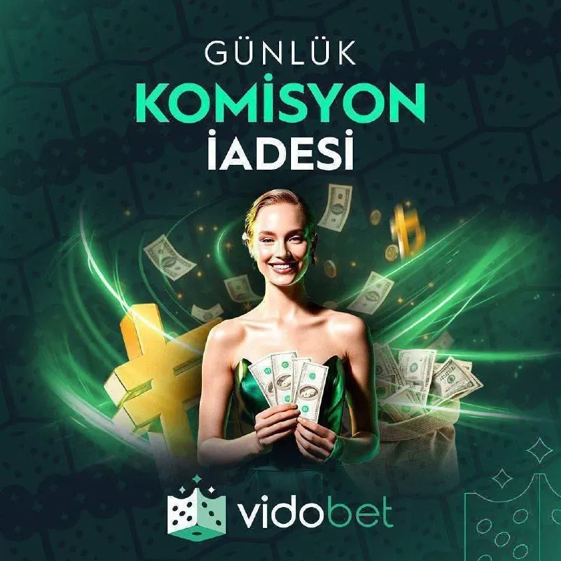 HESABINA PARA GELİYOR... 💰 Vidobet'te yaptığın her bahis ile komisyon iadesi kazan! İster…