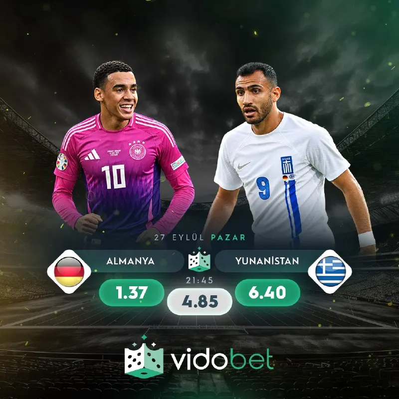 🏆 Almanya ve Yunanistan, gruptaki ikinci maçlarında karşı karşıya geliyor! 🔝…