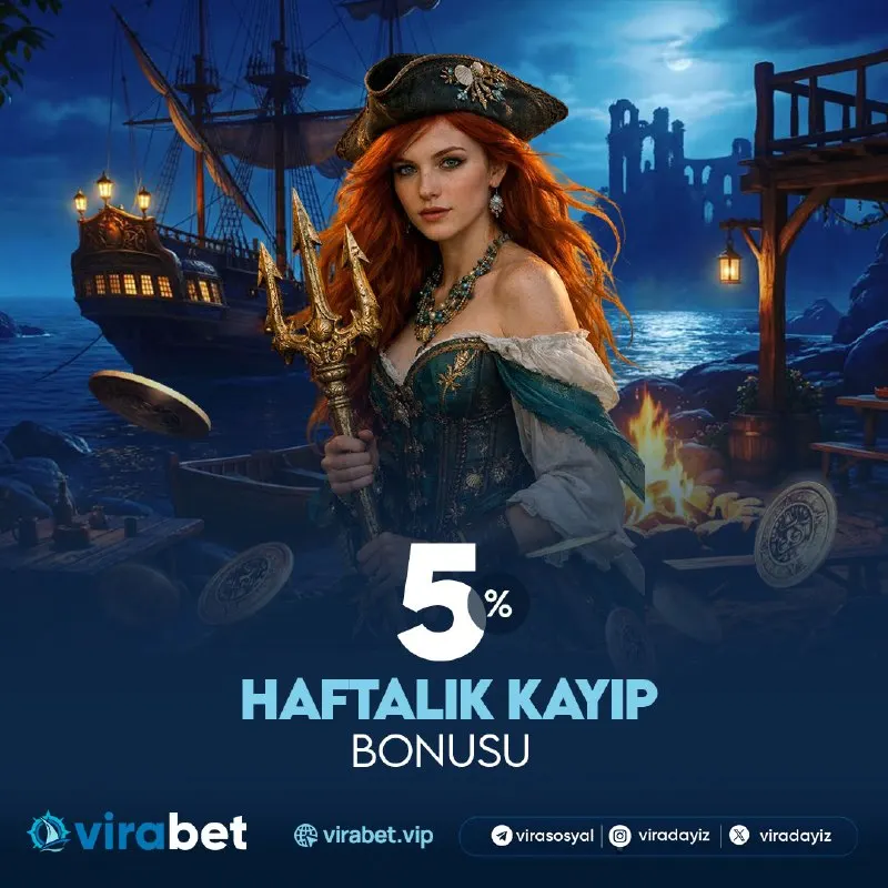 %5 HAFTALIK KAYIP BONUSU 💸 💰 Virabet’te Hafta Boyunca Yapacağın Yatırımlara Her Pazartesi…