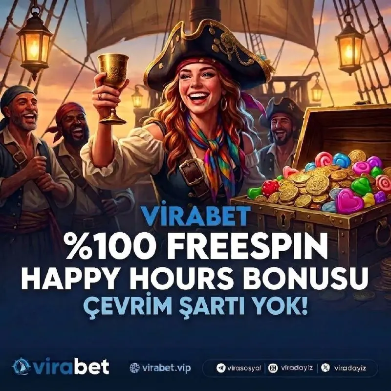 🎰 VİRABET %100 ÇEVRİMSİZ FREESPİN BONUSU 🔞 🎡 ÇEVRİM ŞARTI YOK! 😌 VİRABET'te 1.000₺…