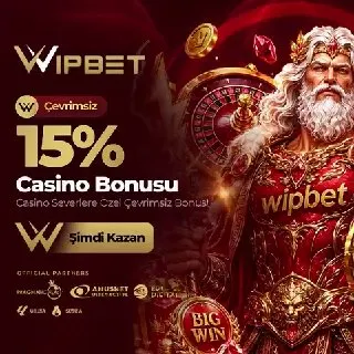 7️⃣ %15 Çevrimsiz Casino Bonusu WİPBET'de! 🔔 🤩 Hemen Yatırım Yap Sana Özel %15 Çevrimsiz…