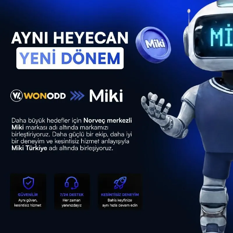🤑 AYNI HEYECAN, YENİ DÖNEM! Wonodd’da yeni bir döneme geçiyoruz! 💙 Sizlere daha iyi, daha…