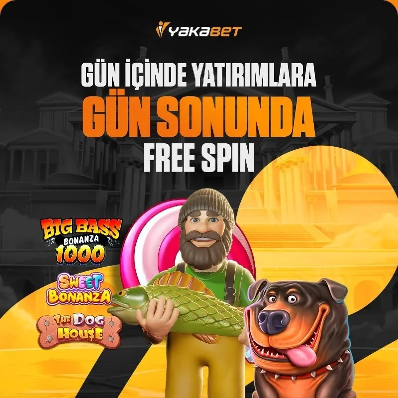 🎰 Gün sonunda freespin Yakabet'te! 💲 Minimum 250 TL yatır, 1️⃣0️⃣0️⃣ adete kadar freespin…