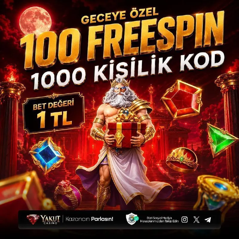 💎 #YAKUTCASİNO'DA HER GÜN FREESPIN, HER GÜN ETKİNLİK! 🔢🔢🔢 🅰️🅰️🅰️🅰️🅰️🅰️🅰️🅰️ ✅ SON İŞLEM…