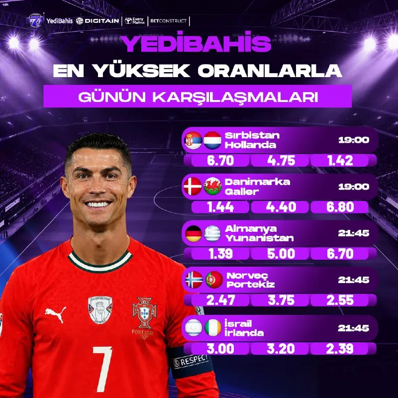 🎰🎰🎰🎰🎰 'TE GÜNÜN EN YÜKSEK ORANLI KARŞILAŞMALARI ➡️Heyecan Dolu Maçlar ve En Yüksek…