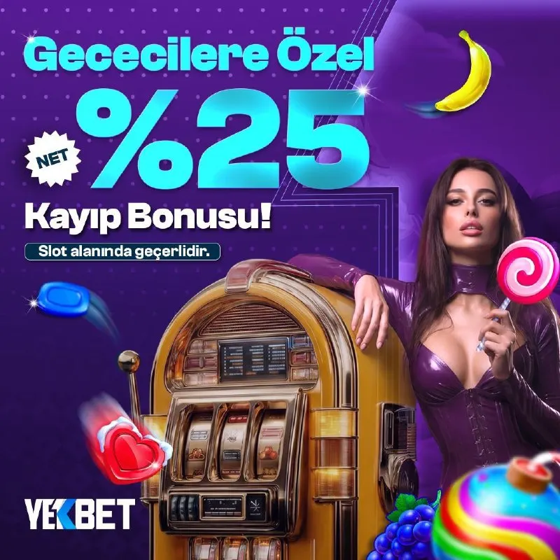🌔GECEYE ÖZEL AYRICALIKLAR ŞİMDİ YEKBET'TE! 🔥 Geceye iade fırsatıyla başla, heyecanın ve…