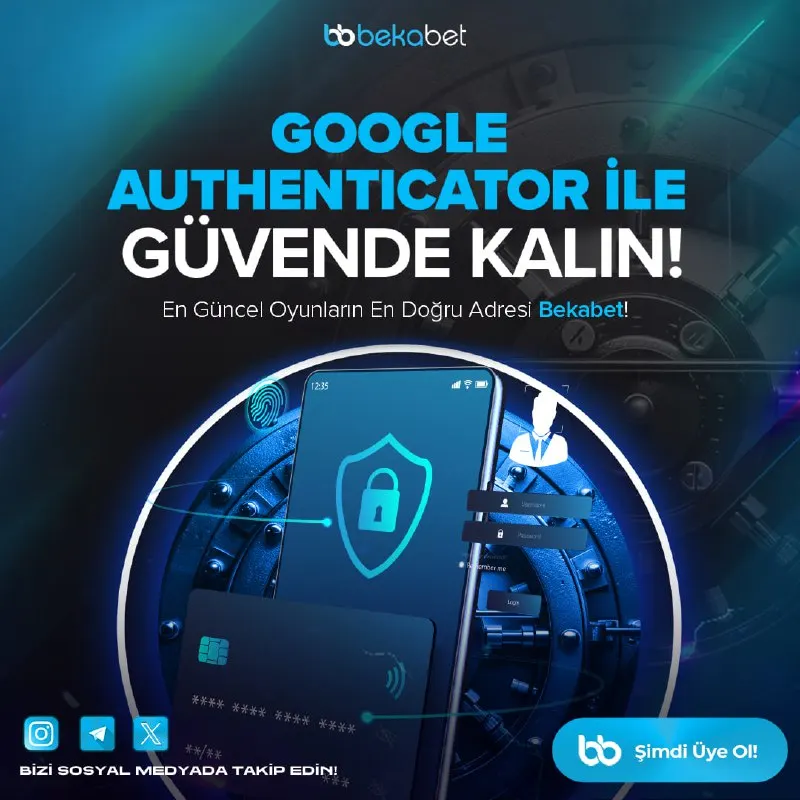 🔤🔤🔤🔤🔤🔤🔤 🔒 Google Authenticator ile Güvende Kal. 🔒 💰 #bekabet Dünyasında Kazançlar Seni…