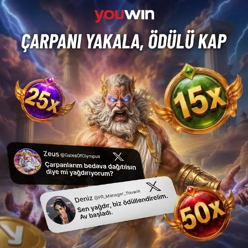 ⚡️ Her Salı Gates of Olympus'ta çarpanları yakala, ekstra Super Spin ödüllerini kap! 🏛✨ 🎯…