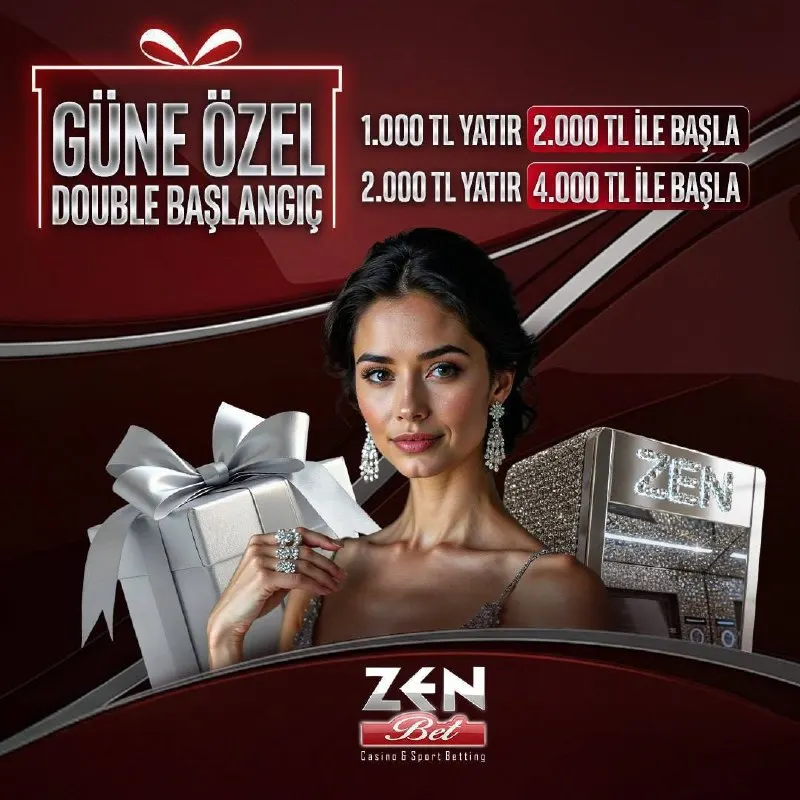 💎ZENBETTE GÜNE ÖZEL DOUBLE BAŞLANGIÇ 💎 🎰Zen'de Güne Double Avantaj ile Başla! 🎁Sadece…
