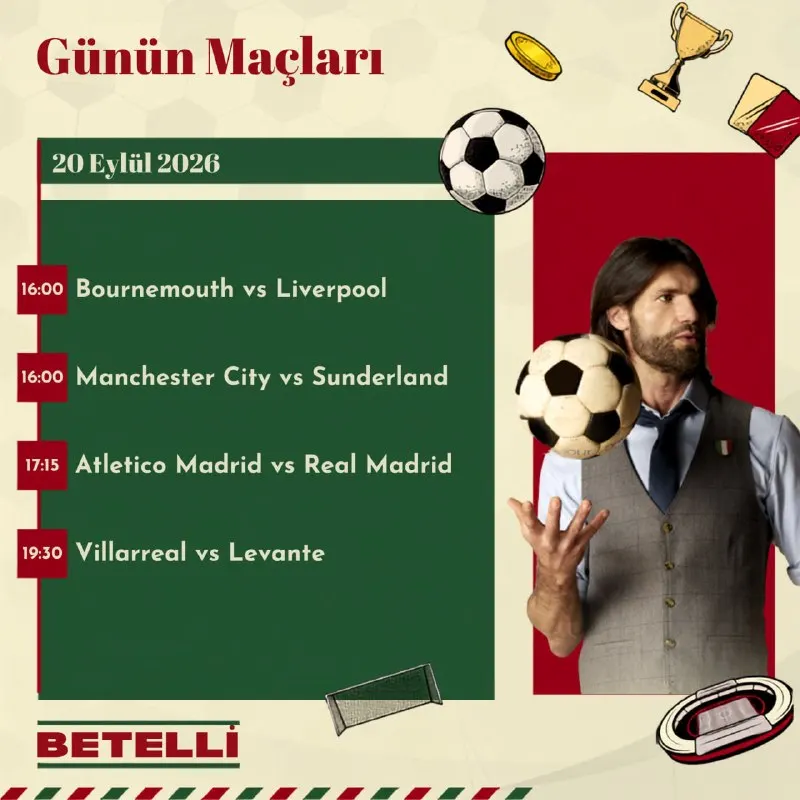 ⚡️ Dev rekabetler Betelli dünyasında sizleri bekliyor! Bournemouth - Liverpool…