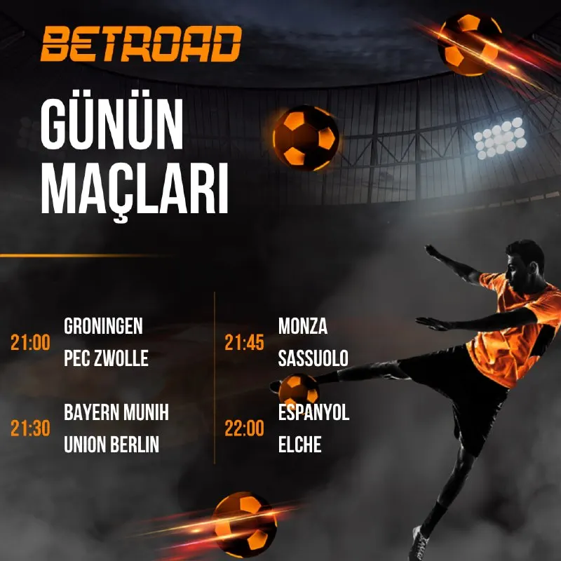 🎯 Bayern Munih - Union Berlin, Monza - Sassuolo ve Espanyol - Elche kapışmaları futbol…