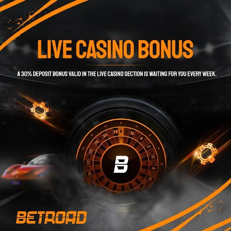 🔥 Grab a massive 30% reload bonus for the live dealer tables every single week at…