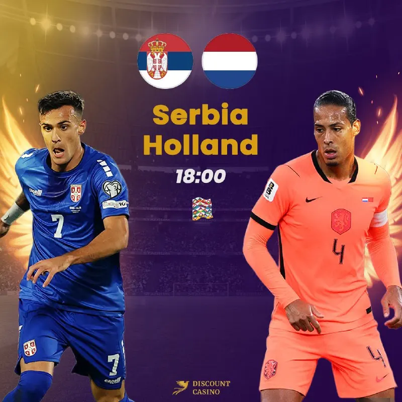 🔥 Serbia and Holland meet at 18:00 in an exciting international clash. Expect intense…