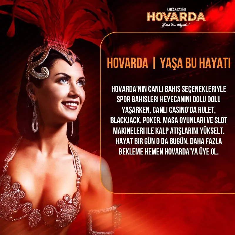 🔥 Hovarda ile kazanma heyecanını zirvede yaşa! Canlı casino, Rulet, Poker ve en yüksek…