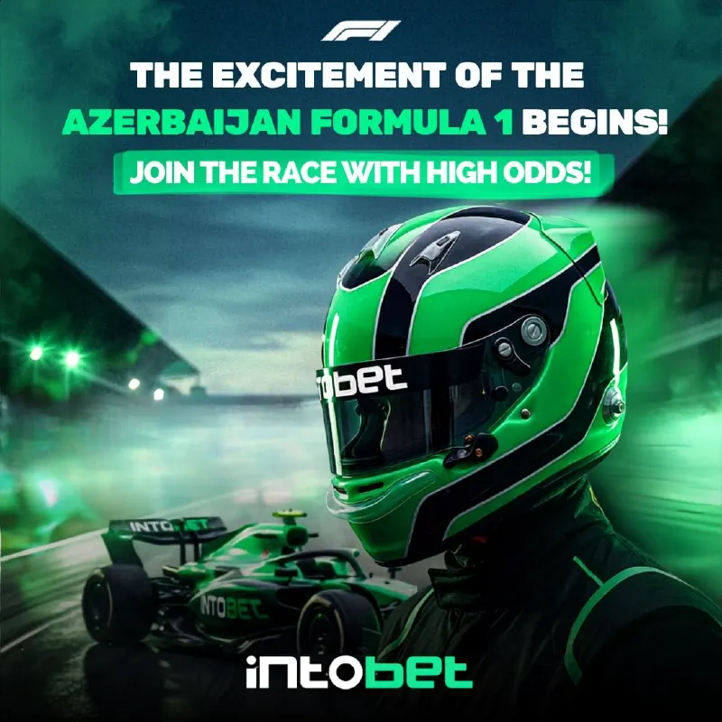 🏎 High-speed drama in Baku. Lock in your F1 picks with boosted odds on intobet before…