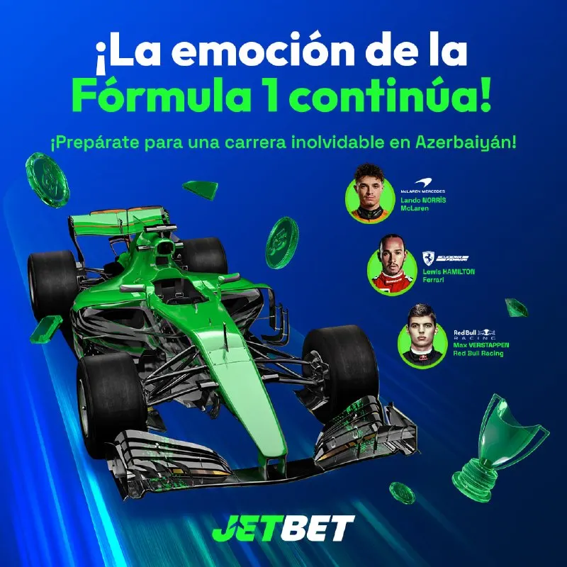 🏎 ¡La emoción de la F1 continúa! Prepárate para una carrera inolvidable en Azerbaiyán con…