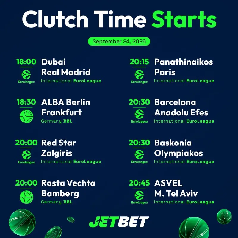 🏀 EuroLeague action heats up as Baskonia clash with Olympiakos! Grab real-time live odds…