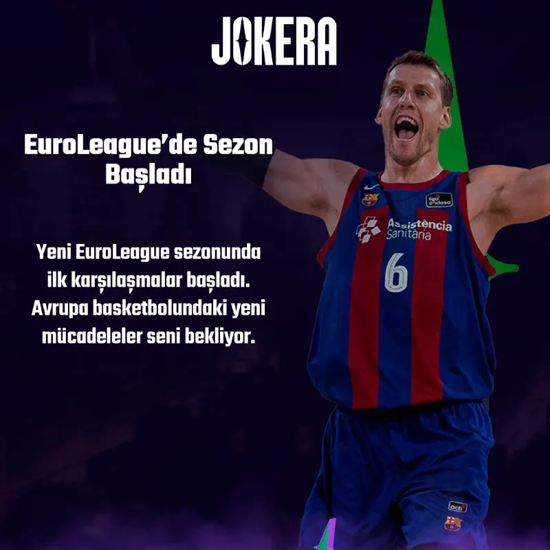 🏀 EuroLeague'de yeni sezon başladı ve Avrupa'nın en iyi takımları sahada! Heyecan dolu…
