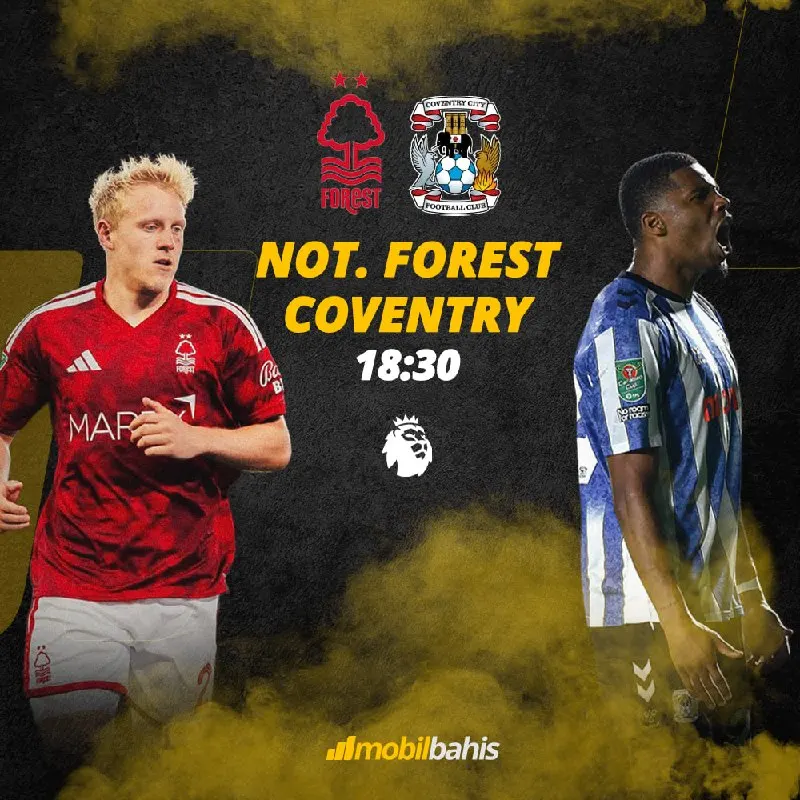 🏟 Nottingham Forest and Coventry meet at 18:30 in an exciting football clash. Follow the…