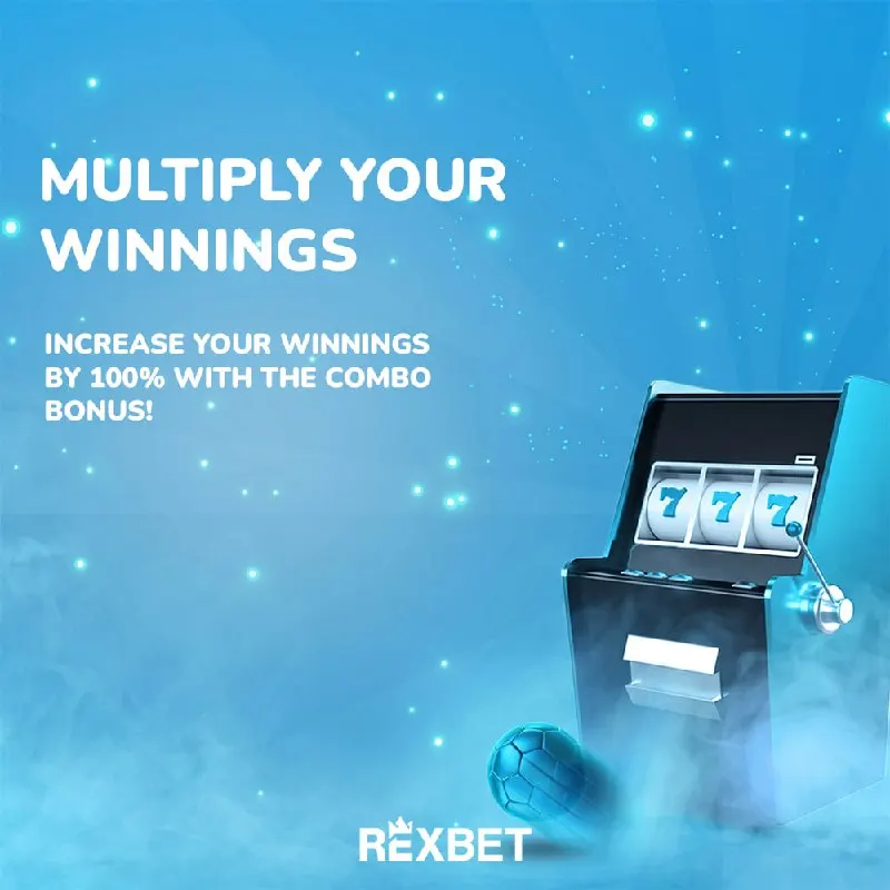 💰 Multiply your winnings! Increase your payouts by 100% with the Combo Bonus at Rexbet…