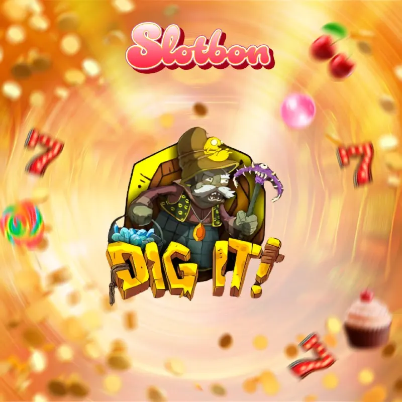 ⛏️ Mina grandes multiplicadores y saca oro en Dig It. Activa tus giros en Slotbon y cobra…