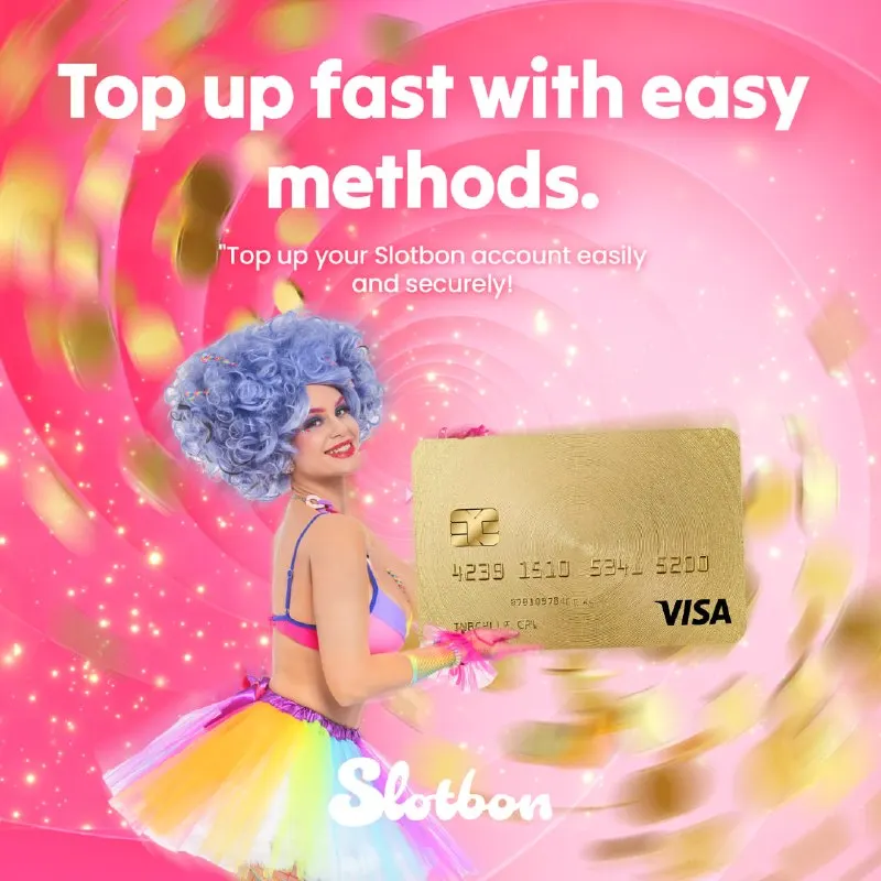 💳 Fast deposits with easy, secure payment methods. Fund your Slotbon balance instantly…