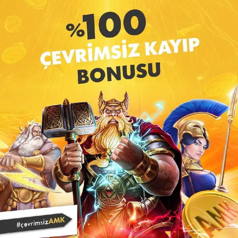 🔥 %100 Çevrimsiz Kayıp Bonusu Burada! 🔥 ⭐️Minimum 400₺ Maksimum 10.000₺ kaybınıza günde 1…