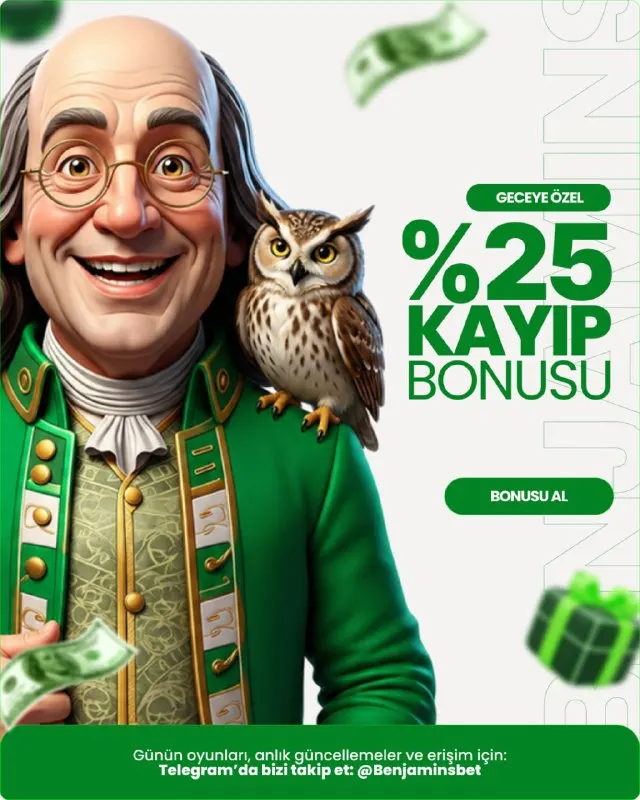 🌙 Gece %25 anlık kayıp bonusu aktif! Gece oyun keyfinize ekstra avantaj eklemek için…