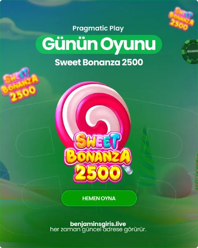 🎰 GÜNÜN OYUNU Günün Oyunu: Sweet Bonanza 2500 Sağlayıcı: Pragmatic Play Sweet Bonanza…