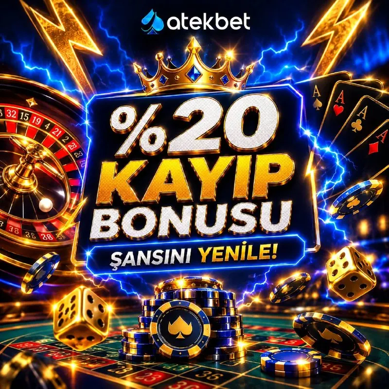 🔥 KÜLLERİNDEN YENİDEN DOĞMA ZAMANI! 🔥 ​🌟 ATEKBET'TEN ÖZEL %20 KAYIP BONUSU! 🌟 ​💫 Özel…