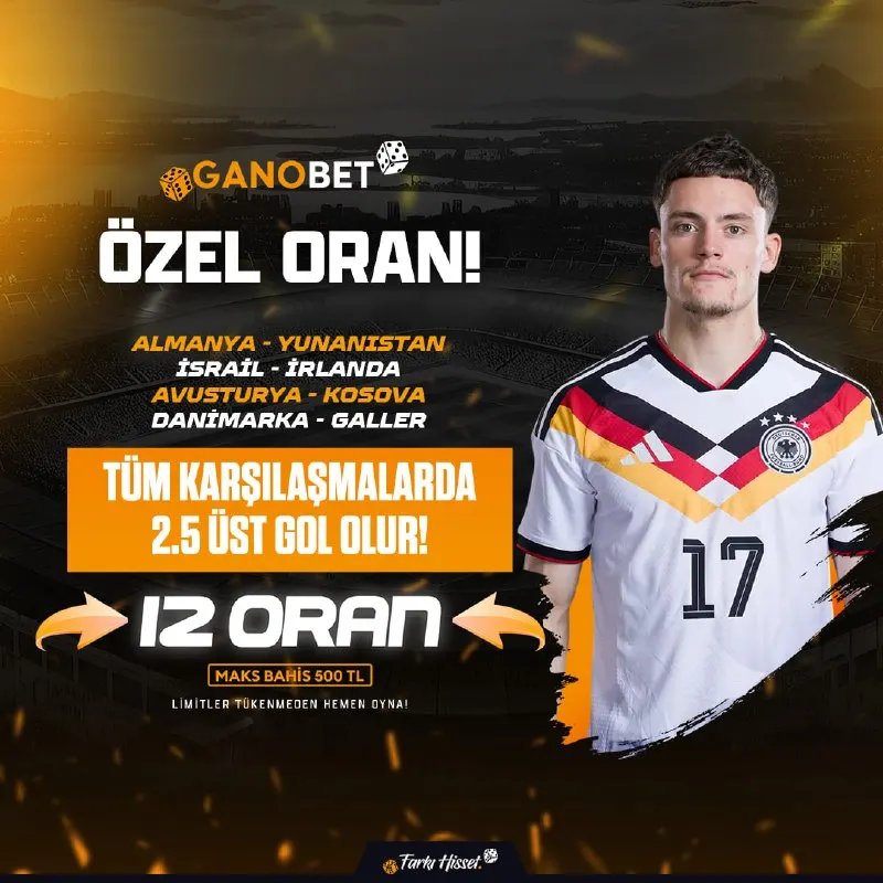 🎲🎲🎲🎲🎲🎲🎲🎲🎲🎲 ⚽️ ÖZEL ORAN KOMBİNESİ AKTİF! 🔥 Tüm Karşılaşmalar da 2.5 Üst Gol Olur! 💣 12…