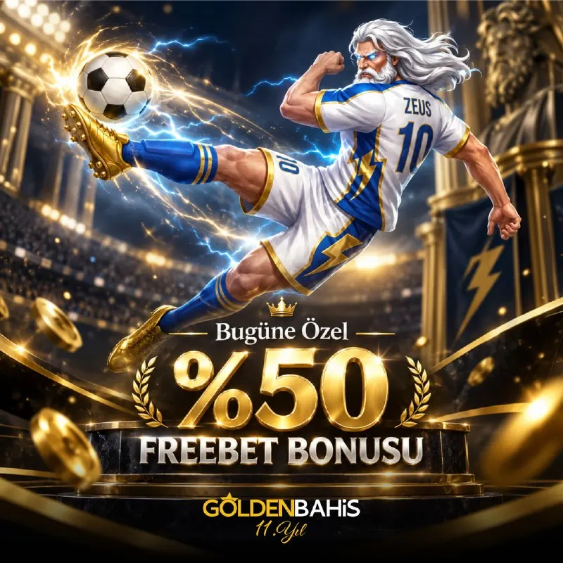 ⚽️ BUGÜNE ÖZEL %50 ÖZEL FREEBET BONUSU ⚽️ ⚠️Yatırım sonrası Canlı Destek üzerinden Talep…