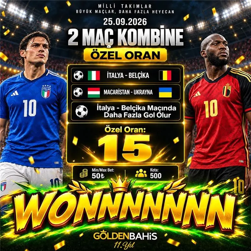 🎉 Özel oranı değerlendiren üyelerimizi tebrik ederiz! 👏 🎉 Özel Oranımız KAZANMIŞTIR 🎉 🏆…