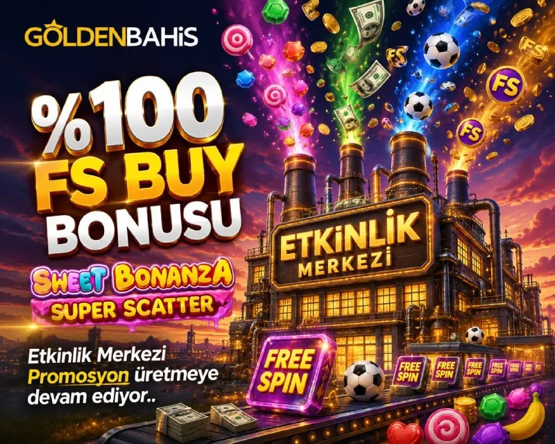 🆘 GOLDENBAHİS ETKİNLİK MERKEZİNDE BUGÜNE ÖZEL! 🆘 💰 %100 FS BUY BONUSU AKTİF 💰 🎯Kurallar…