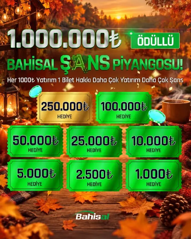 ☘️ Şans Piyangosu Seni Kazanmaya Çağırıyor! ☘️ 🎟 24-30 Eylül tarihleri arasında yapılan…