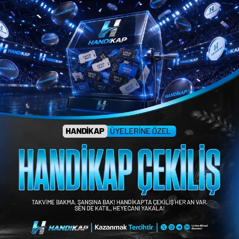🎁 HANDİKAPTA NAKİT ÖDÜLLER VE FREESPIN HEDİYELERİ!🎁 🎯TELEGRAMI TAKİPTE KAL ÖDÜLLERDEN…