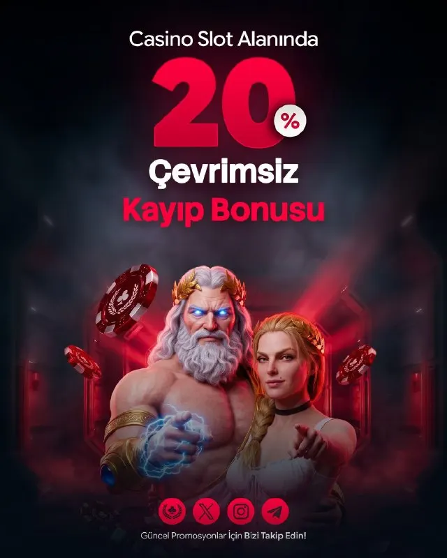 🎰⚡️ SLOTTA KAYBETMEK YOK, ÇEVRİMSİZ BONUS VAR! 🏛💥 🥳 Casino Slot alanında %20 Çevrimsiz…