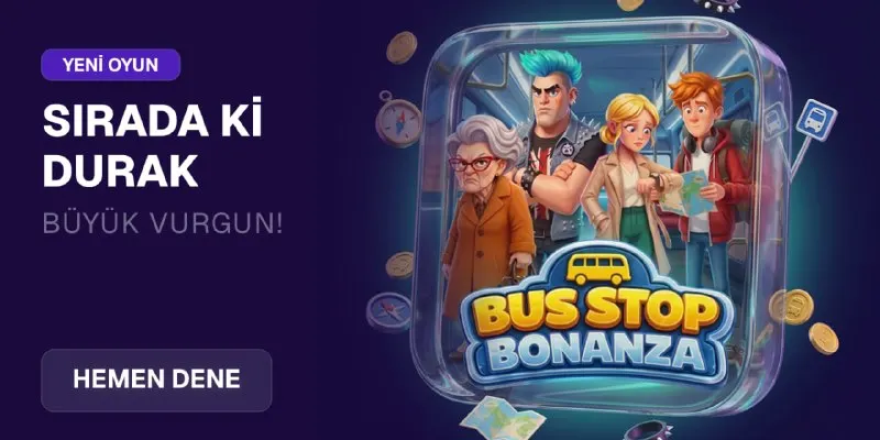 🎰 Yeni Oyun: Bus Stop Bonanza 🚌 💰Yggdrasil'in eğlenceli yeni oyunu BayMavi'de! Durakta…