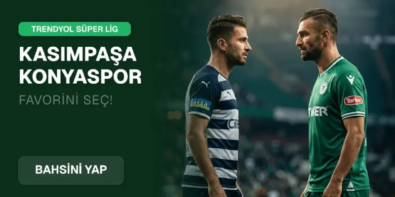 ⚽️ Kasımpaşa - Konyaspor 📅 18 Eylül Cuma | 🕗 20:00 🏆 Trendyol Süper Lig 6. Hafta | Recep…