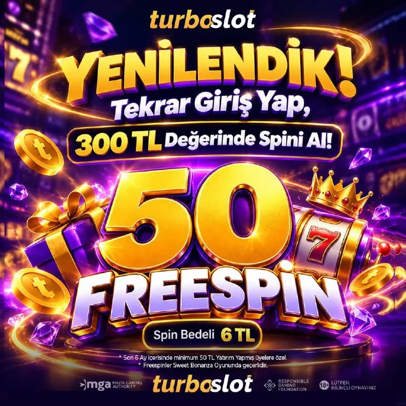 TURBOSLOT YENİLENDİ! Yeni yüzümüzle seni yeniden aramızda görmek güzel! Tekrar giriş yap…