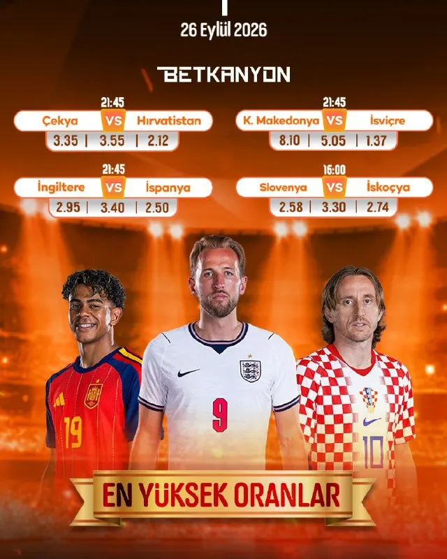 BETKANYON’DA GÜNÜN MAÇLARI! ⚽ ☀️Günaydın! 📺Bugünün planı belli: 🏟️ Maçlar sahada, 🔥…