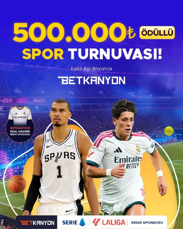 💰 500.000₺ ÖDÜLLÜ SPOR TURNUVASI DEVAM EDİYOR! ⚽️ Bu turnuvada her gün hesabına 1.000₺…
