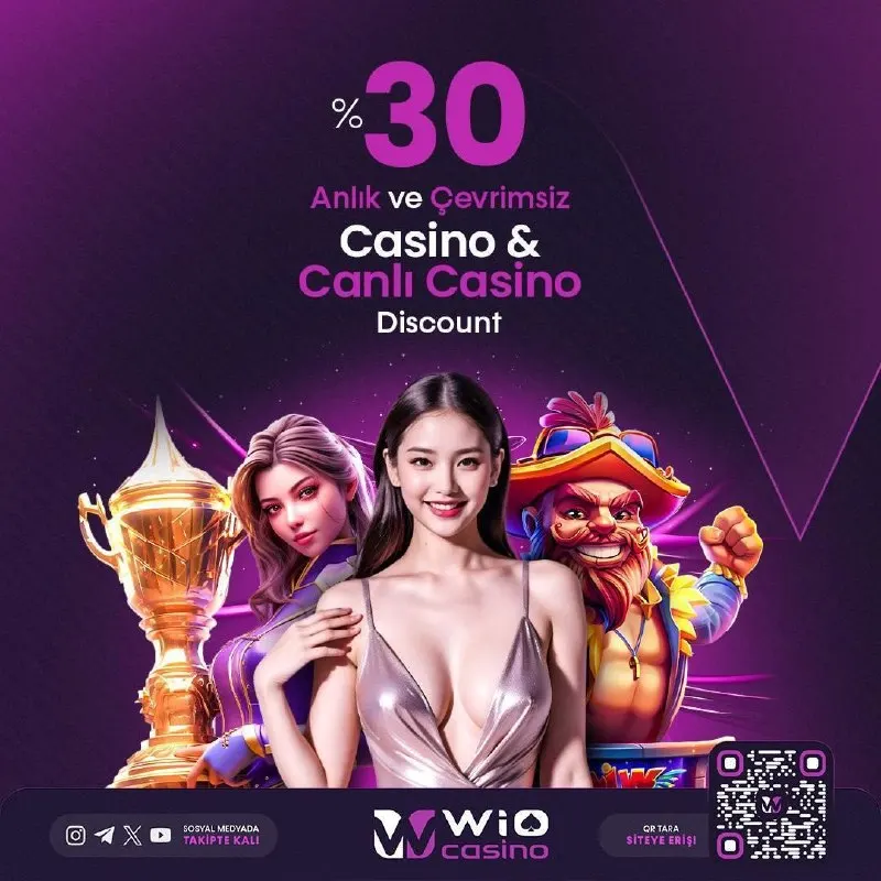 🛫 %30 Anlık ve Çevrimsiz💵 😮 Casino 🔣Canlı Casino Discount ✅ ✔️Wio Casino Her An Kazan 🍀 📥…
