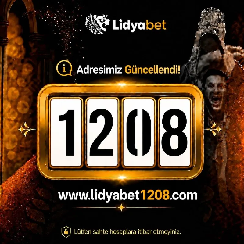 👍 Güncel adresimiz https://lidyabet1208.com olarak değişmiştir. ⚠️ Lütfen başka adreslere…
