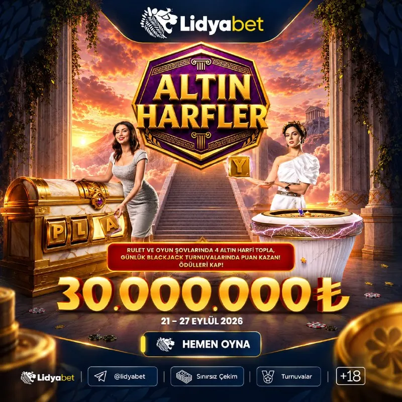🦁 LİDYABET’TE PRAGMATIC TURNUVASI SENİ BEKLİYOR! 🟢 Seçili Rulet ve Oyun Şovlarında yerini…