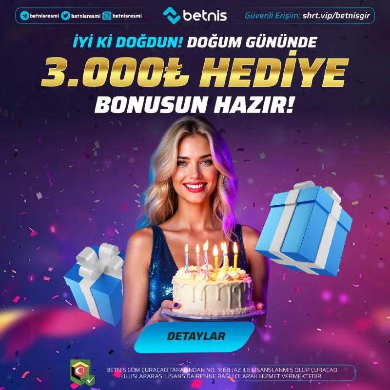 🎉 DOĞUM GÜNÜNE ÖZEL ÇİFTE SÜRPRİZ! 🎁 Geçmiş yatırımlarına göre 3.000 TL’ye kadar HEDİYE…